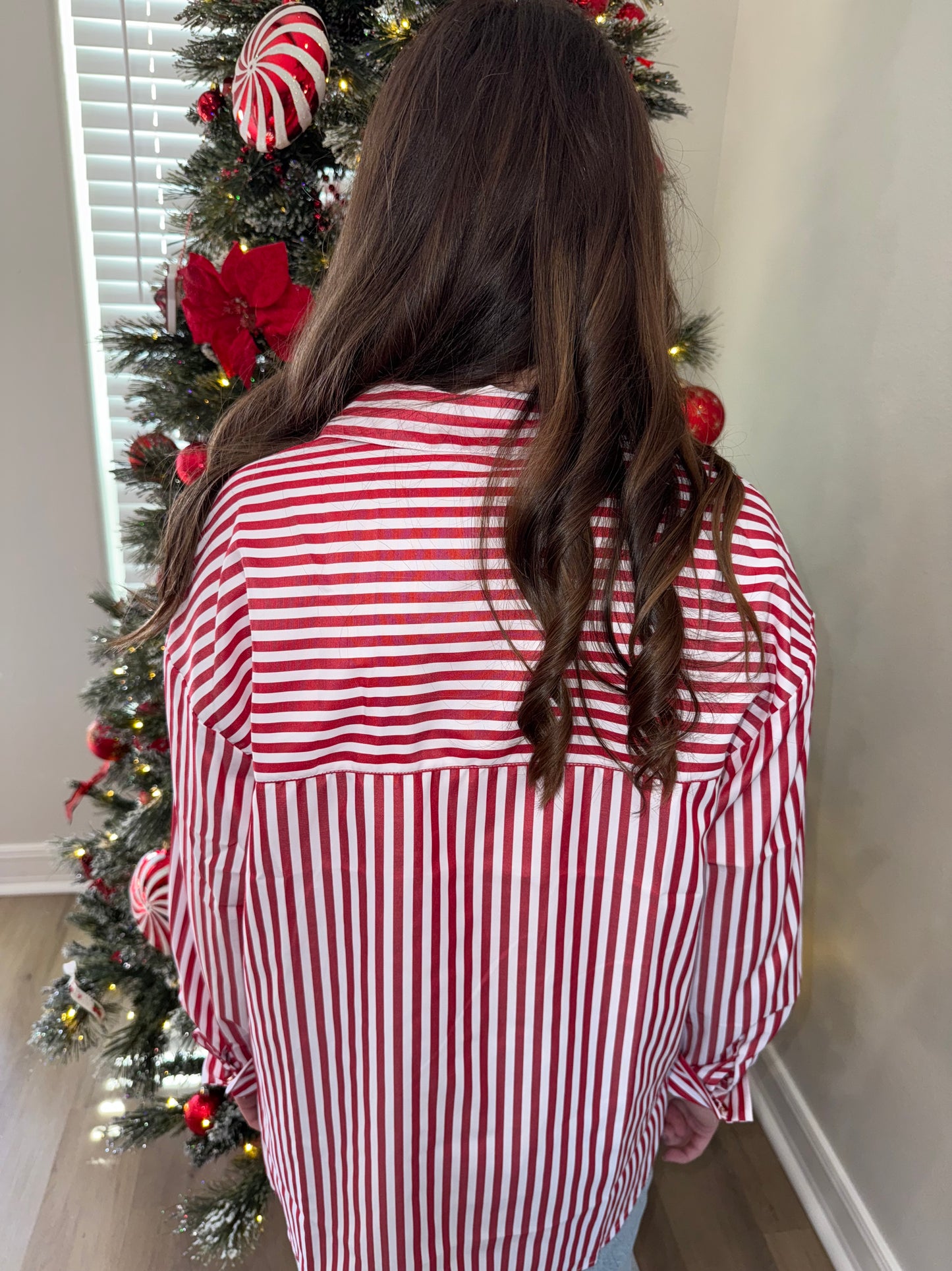 Stripe Button Up