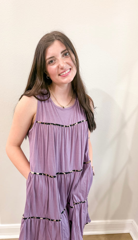 Simple cheetah dress