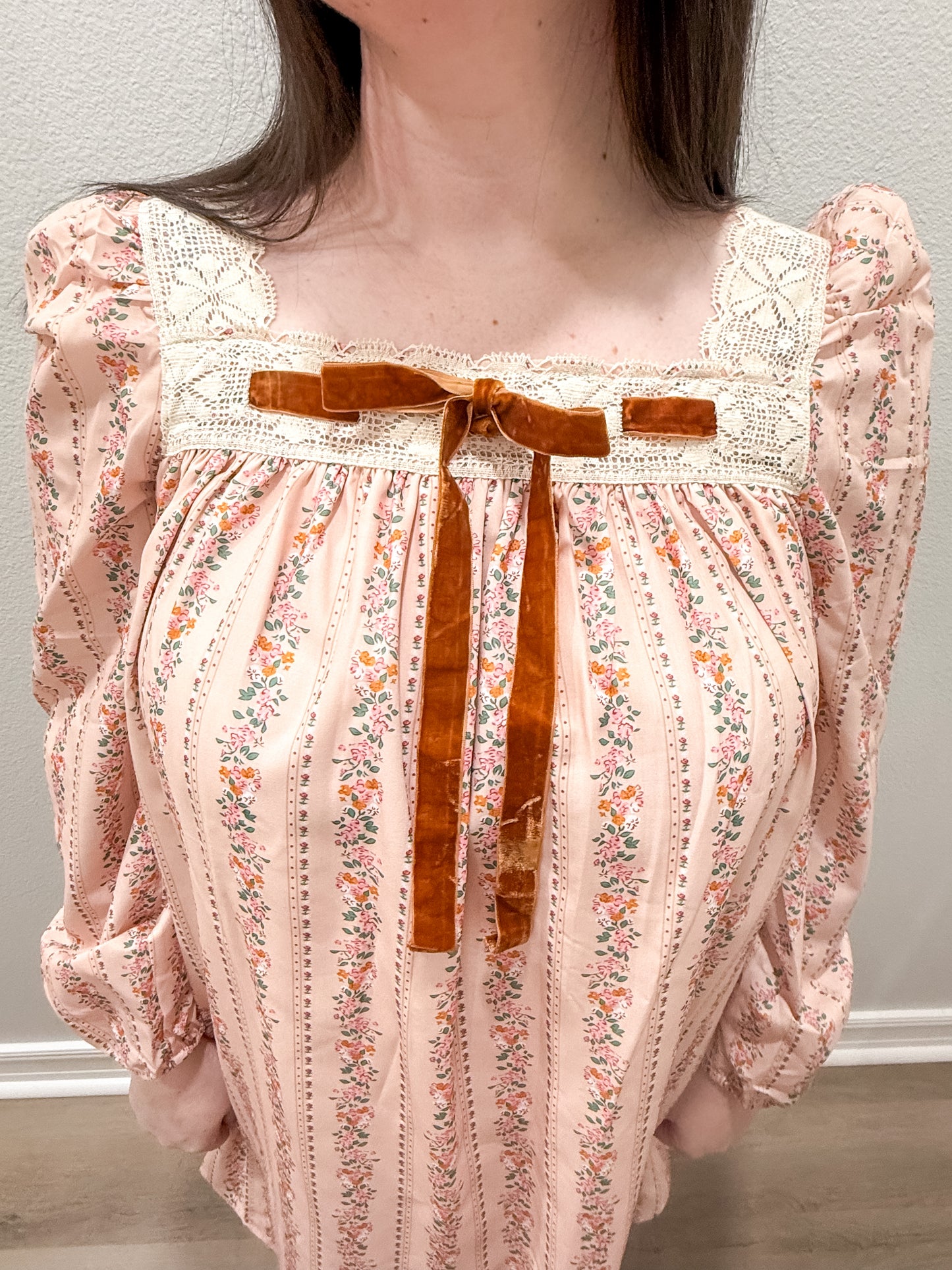 Vintage Floral Dress