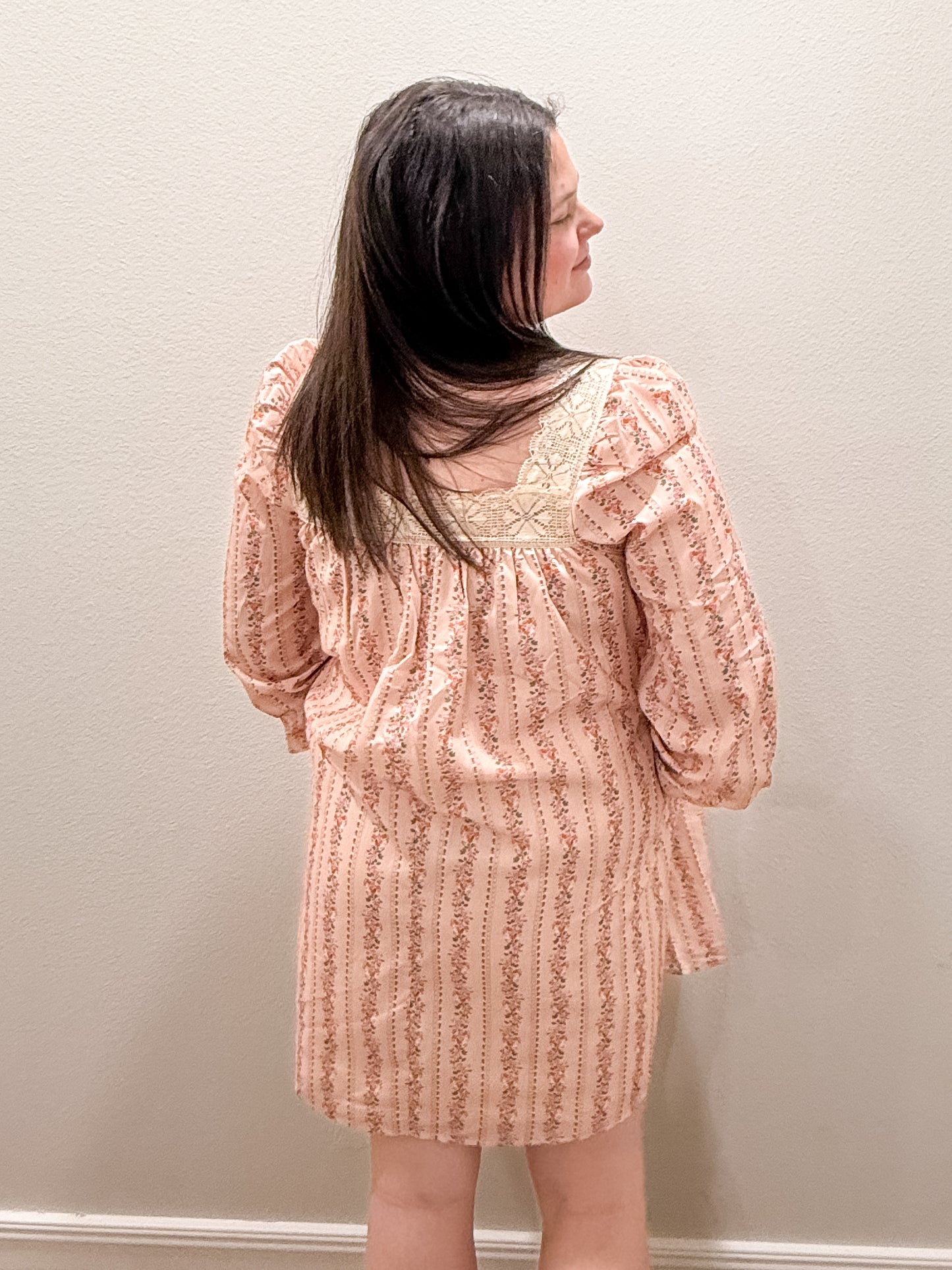 Vintage Floral Dress