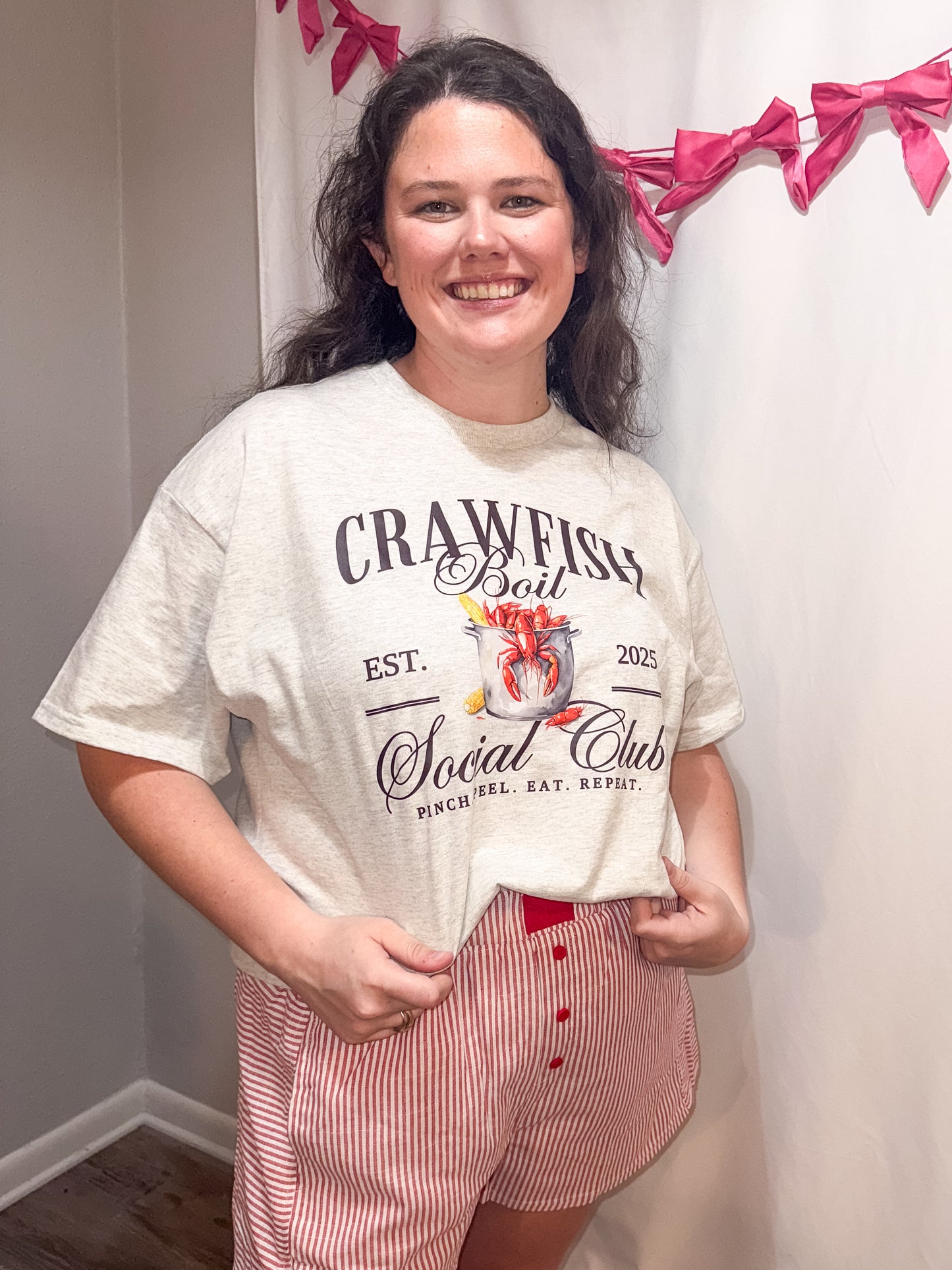Crawfish Boil Social Club Tee
