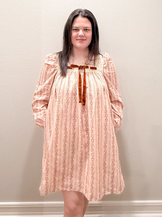 Vintage Floral Dress