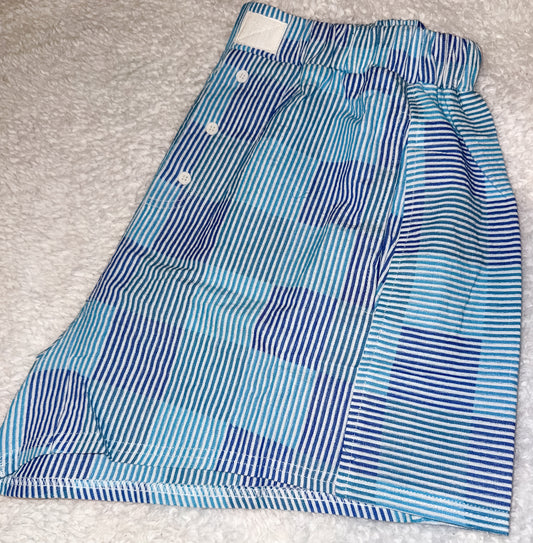 Checkered boxer shorts